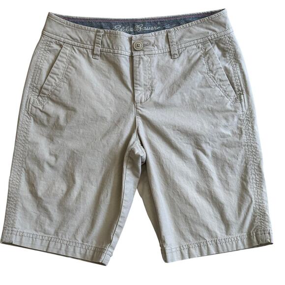 Eddie Bauer Women's Adventurer Stretch Ripstop Shorts SZ 2 - Picture 2 of 6